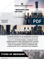 Mergers & Acquisition Project