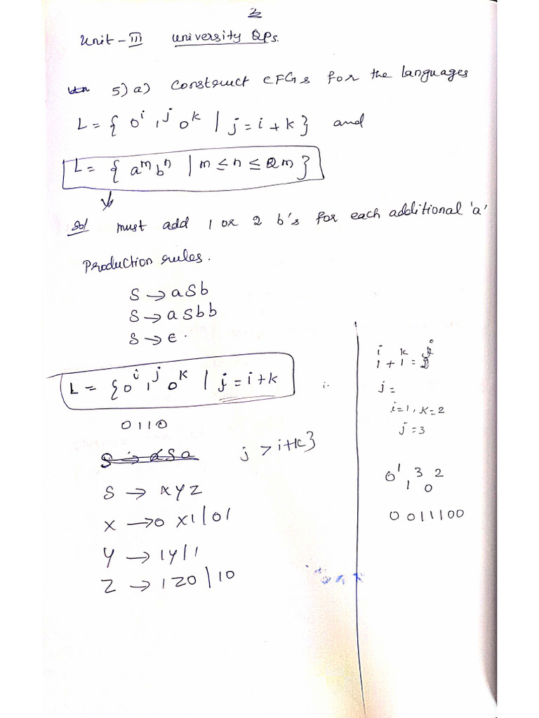 Unit 3 Flat University QP Answers | PDF
