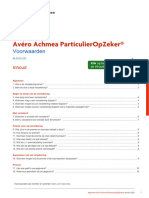 Avero - Algemeen Avero Achmea Particulieropzeker Alg 02 231