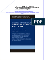 Free Download Oxford Handbook of Medical Ethics and Law Anna Smajdor Full Chapter PDF