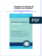 Free download Oxford Handbook Of Urology 4Th Edition Edition John Reynard full chapter pdf epub