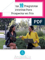 Nuestras Preguntas Favoritas: para Prospectar en Frío