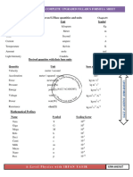 As (Complete) Formua Sheet