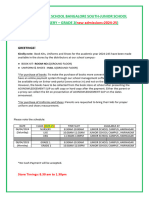 Uniform and Books Circular For Academic Year 2024-25 (New Admissions) 1713115810353