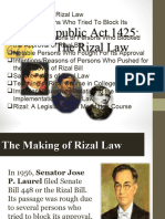 Rizal Law