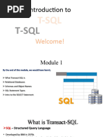 SQL Students Training Slides