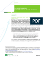 IMPmfg FR Publications Diverses Financement Agricole Et Securite Alimentaire Des Populations 2010