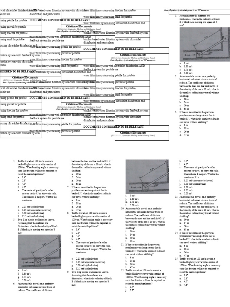 Problem set 60 pdf water purification force