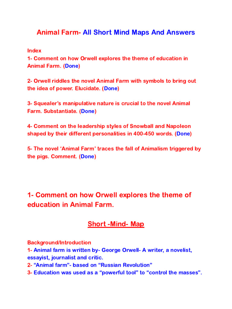 Animal Farm | PDF
