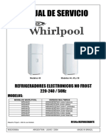 Whirlpool No Frost 36-40-44-48
