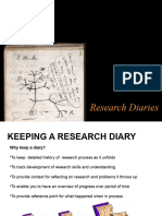Research Diary