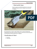 Chisel and Its Types