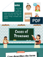 Cases of Pronouns Special Problems of Pronouns