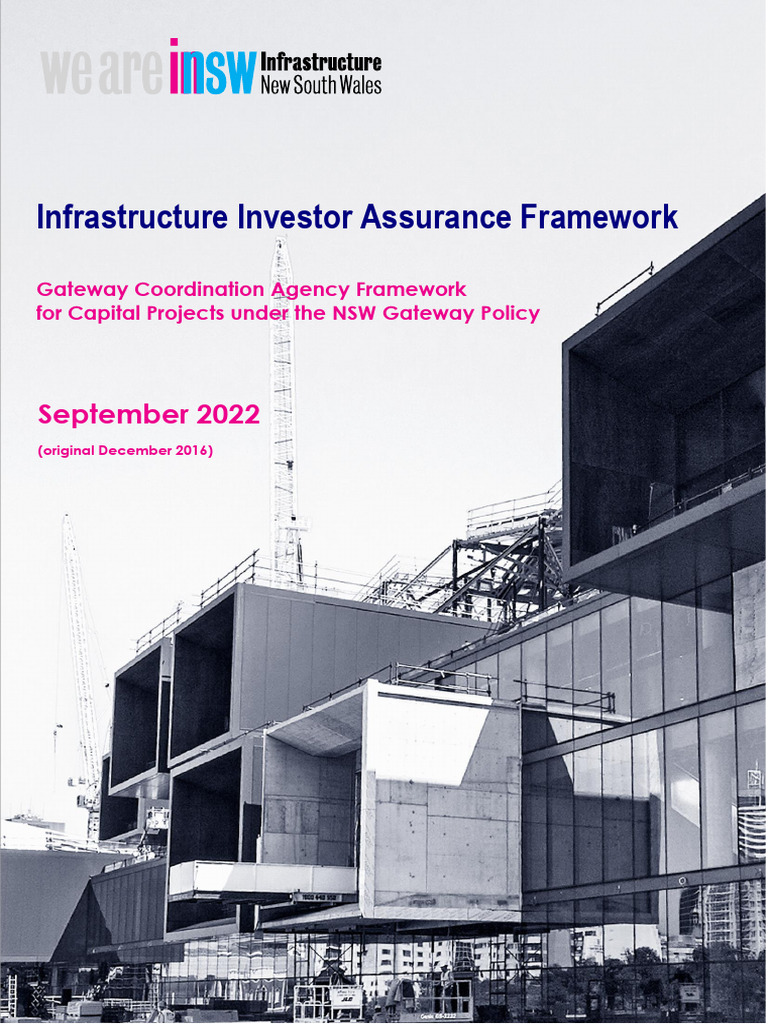 Infrastructure Investor Assurance Framework | PDF | Infrastructure | Audit