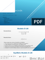 Ficha de Cátedra IV - Modelo IS-LM