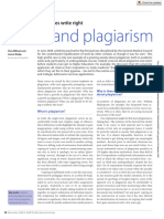 Ethics & Plagiarism