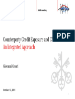 Counterparty Credit Exposure and CVA - An Intergrated Approch (UBS)