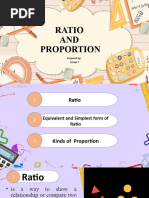 RATIO and PROPORTION