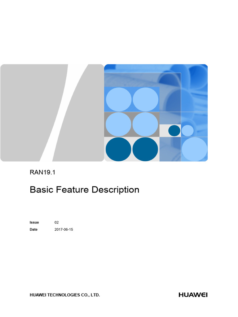 RAN19.1 Basic Feature Description | PDF | Copyright | Trademark