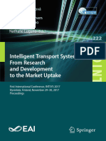 [Lecture Notes of the Institute for Computer Sciences, Social-Informatics and Telecommunications Engineering №222] Tatiana Kováčiková, Ľuboš Buzna, Ghadir Pourhashem, Giuseppe Lug - Intelligent Transport Systems 