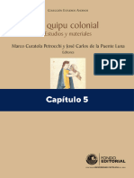 El Quipu Colonial: Estudios y Materiales