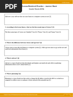 1.4.1 GCSE Lesson Retrieval Practice (Assessments) Answers - Security Threats (OCR)