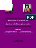 Neutrosophic Linear Models and Algorithms To Find Their Optimal Solution
