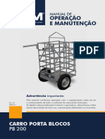 R03 - Manual Carro Porta Bloco