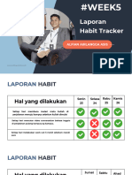 Habit Tracker Week 5