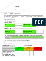 Informe de La Evaluacion Diagnostica