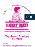 2007 Book Choices