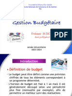 Gestion Budgetaire