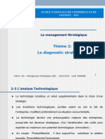 Thème 2 - Le Diagnostic Stratégique - Analyse Technologique
