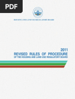 Hlurb-Br 871 2011 Rules of Procedure