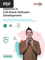 Diploma FullStack Software Development Specialization Uk Brochure-1