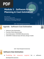 M3 ILOC PM Planning Cost Estimation II