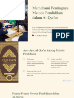 Memahami Pentingnya Metode Pendidikan Dalam Al Quran