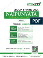 APPSC Group-1 - Naipunyata Batch - 2 Detailed Schedule