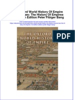 Free Download The Oxford World History of Empire Volume Two The History of Empires 1St Edition Edition Peter Fibiger Bang Full Chapter PDF