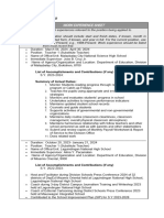 2023 Work Experience Attachment CS Form No. 212 1