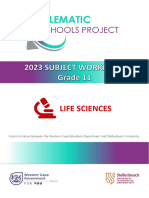 Life Sciences Grade 11 Telematics Workbook - 2023