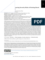 Detecting and Measuring Security Risks of Hosting-Based Dangling Domains