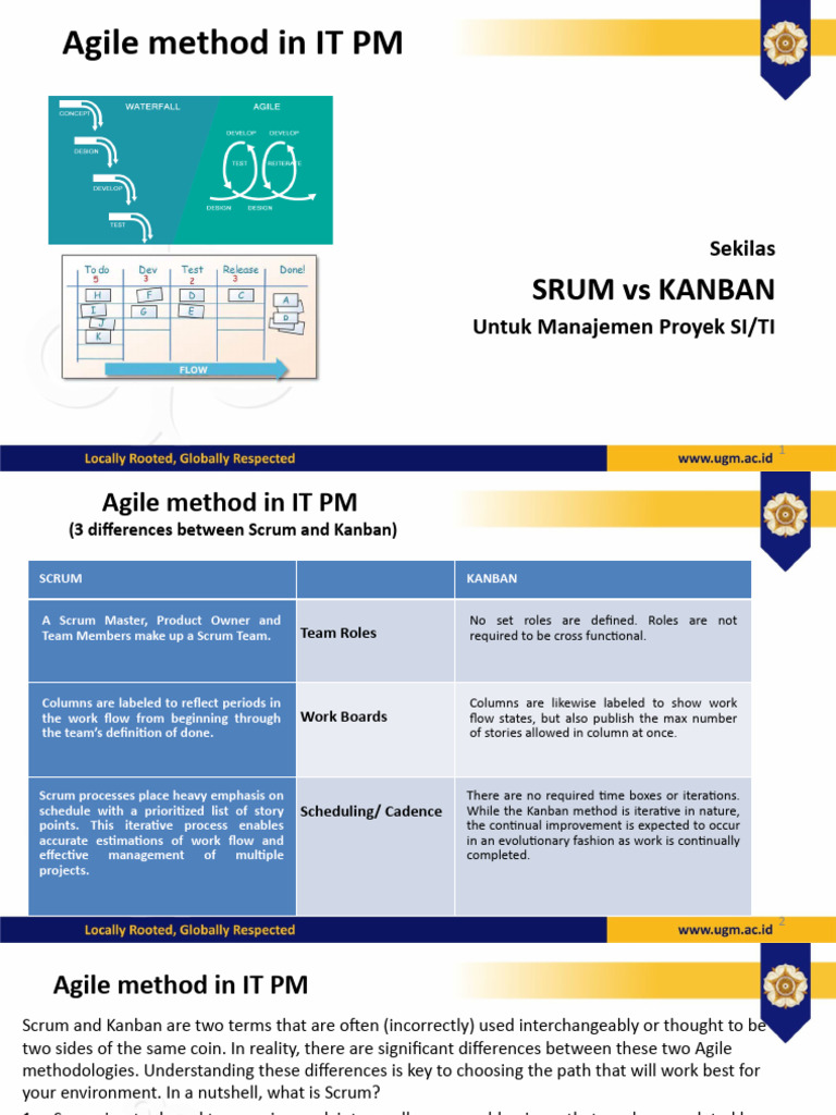Scrum vs Kanban: Key Differences Explained | PDF | Scrum (Software ...