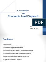 Economic Load Dispatch