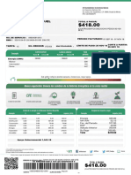 Reyes Burciaga Manuel: Total $418.59