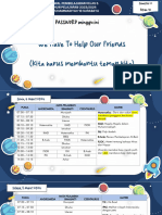 Jadwal Pekan 10 Semester 2