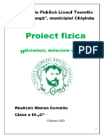 Proiect Fizica Marian Corneliu