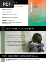 Interpretación del Test CDI Infantil | PDF | Depresión (estado de ánimo ...