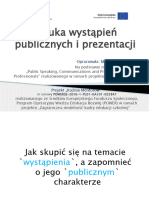 4 - 2 - Sztuka Wystapien Publicznych I Prezentacji - Prezentacja