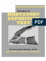 Hortatory Exposition